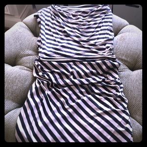 Striped dress from anthropology